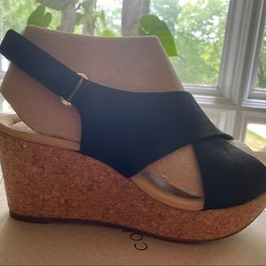 Clark’s Wedge. NEW IN BOX. Never worn. Size 7.